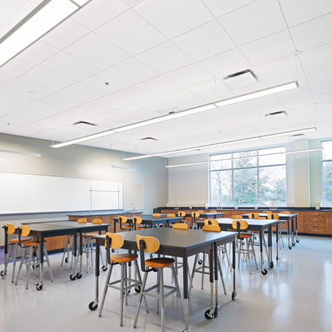 Classroom ceiling