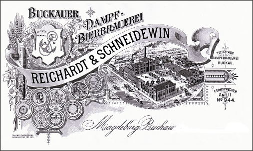 Abtshof Magdeburg altes Logo Reichardt & Schneidewin