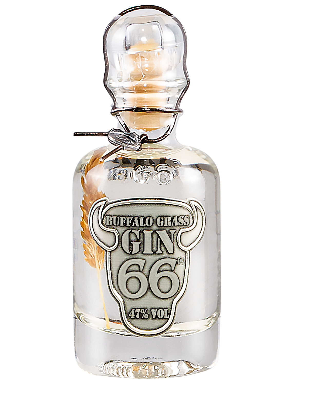 Buffalo Grass Gin 66® Miniflasche - 40ml / 47% – Magdeburg
