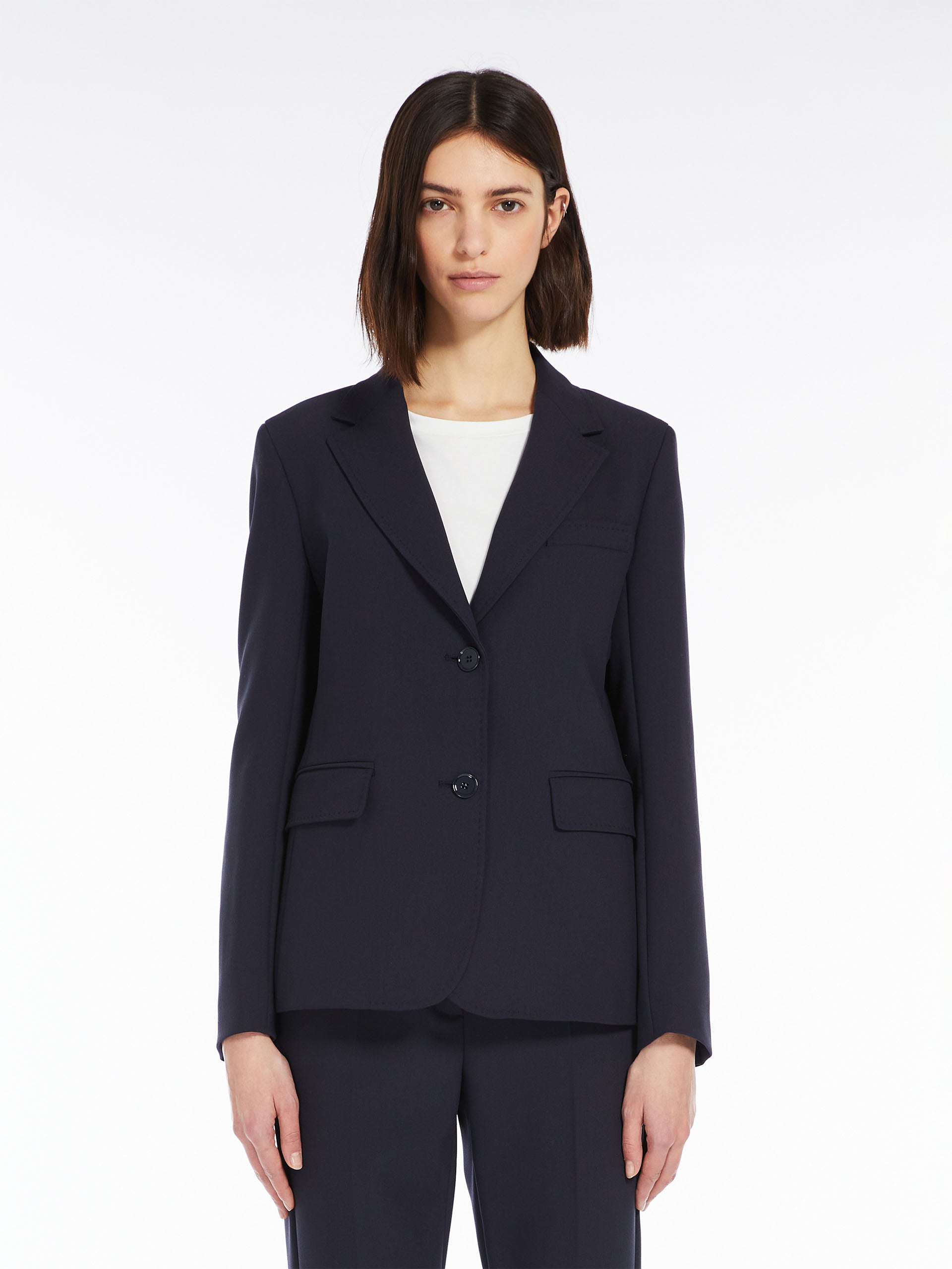 Weekend Max Mara Uva Jacket - Navy – Huset Ollie