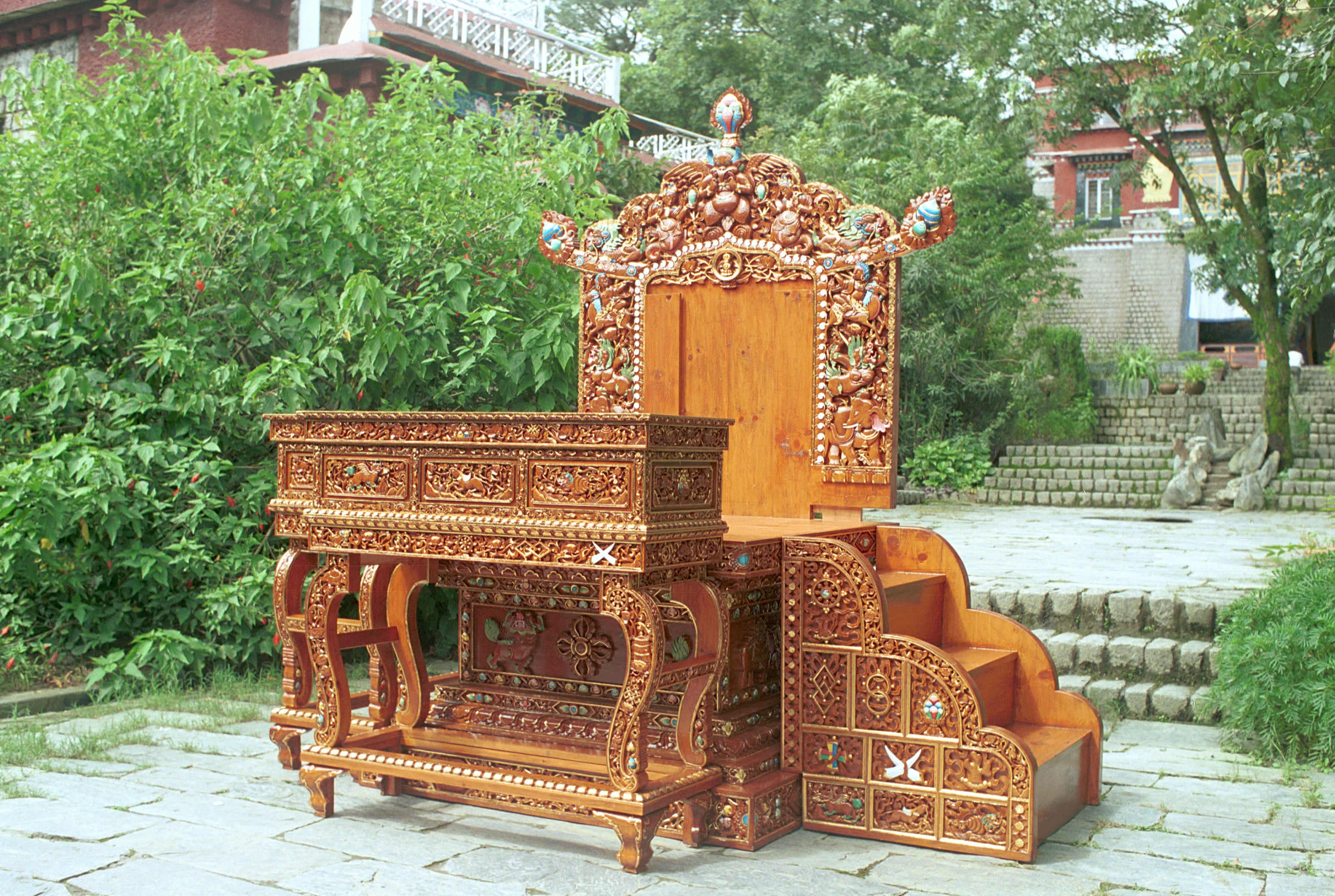 Traditional Tibetan Wood Carving - A Preserved Practice