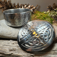 Oval Celtic Trinket Box