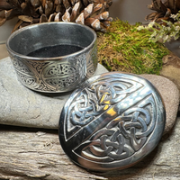 Oval Celtic Trinket Box