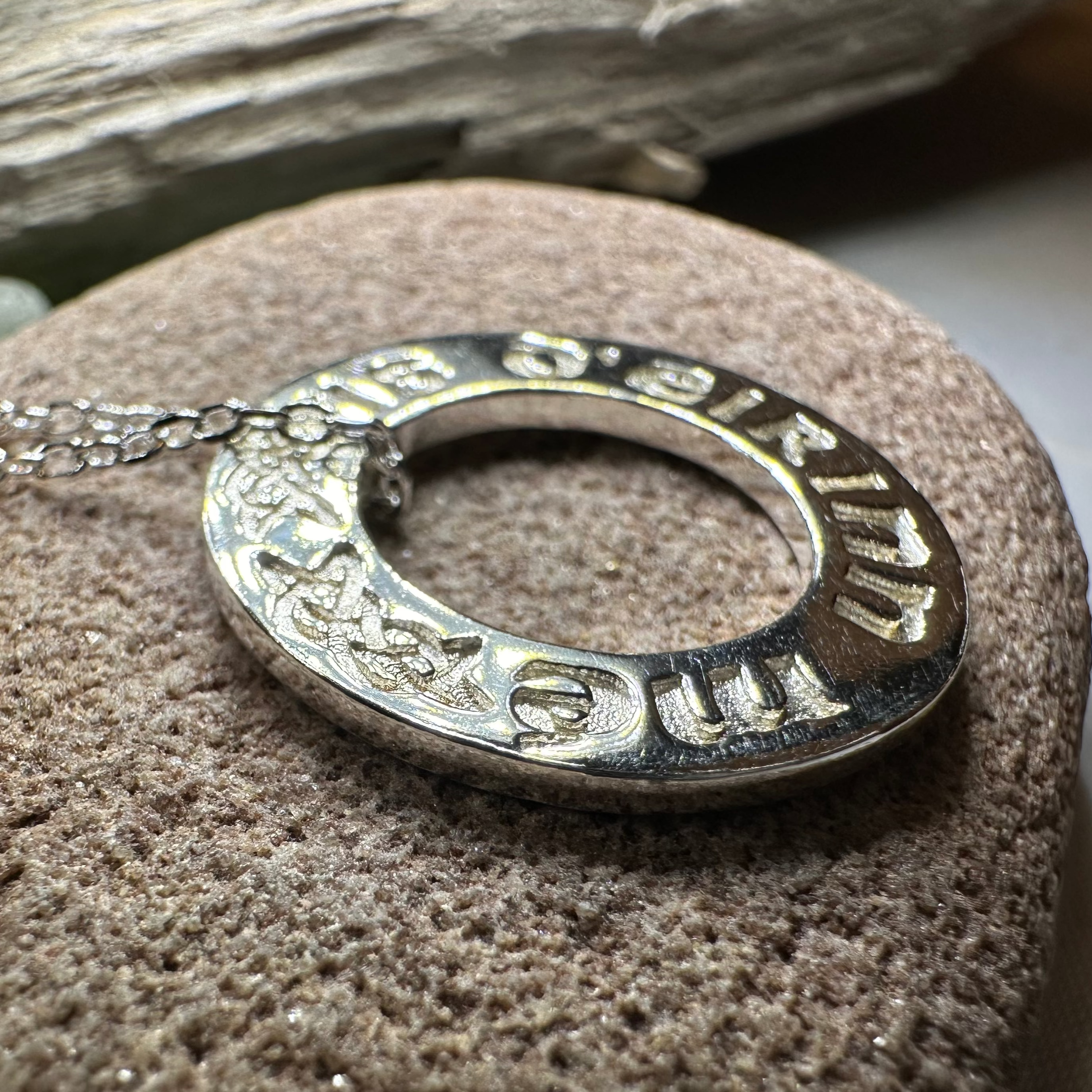 I Am Of Ireland Gaelic Necklace