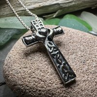 Dayle Celtic Cross Claddagh Necklace