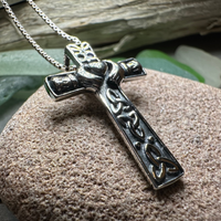 Dayle Celtic Cross Claddagh Necklace