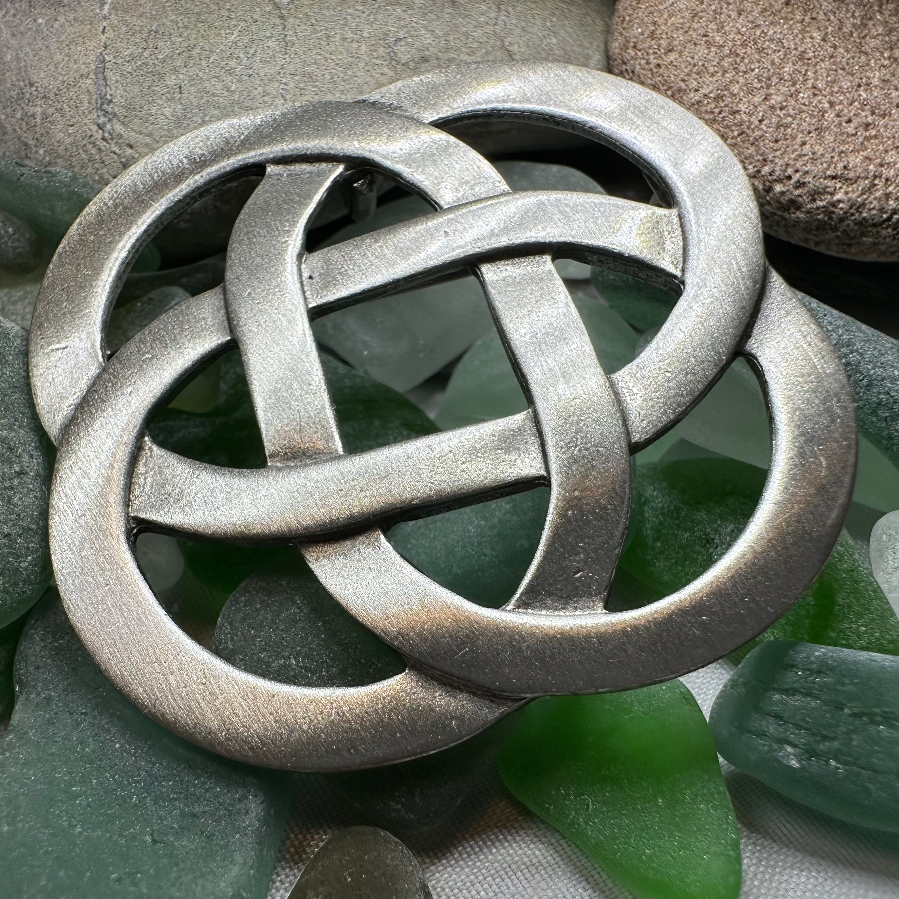 Celtic Dara Knot Brooch