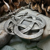Celtic Dara Knot Brooch