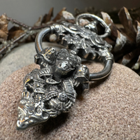Viking Wolf Celtic Brooch