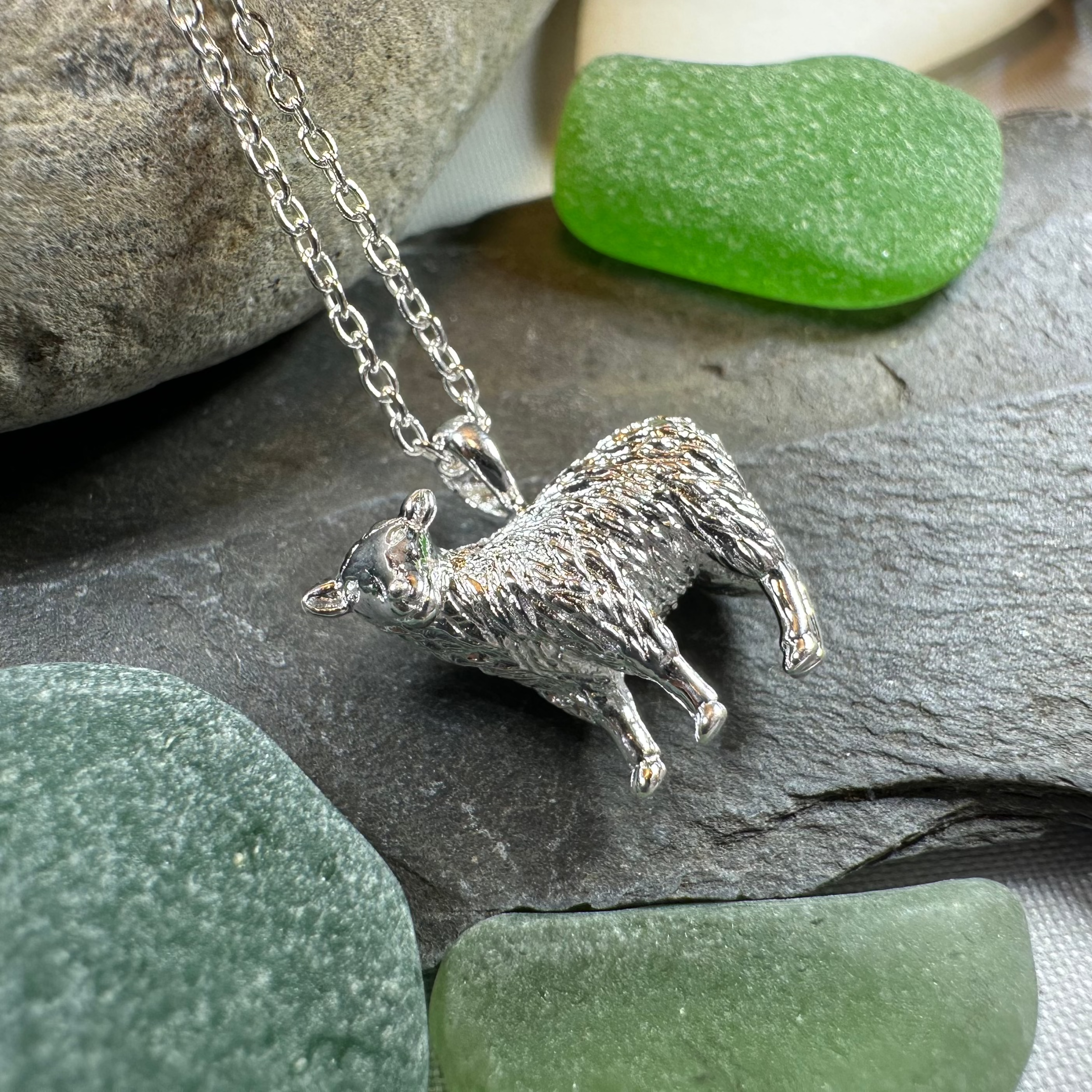 Realistic Sheep Necklace