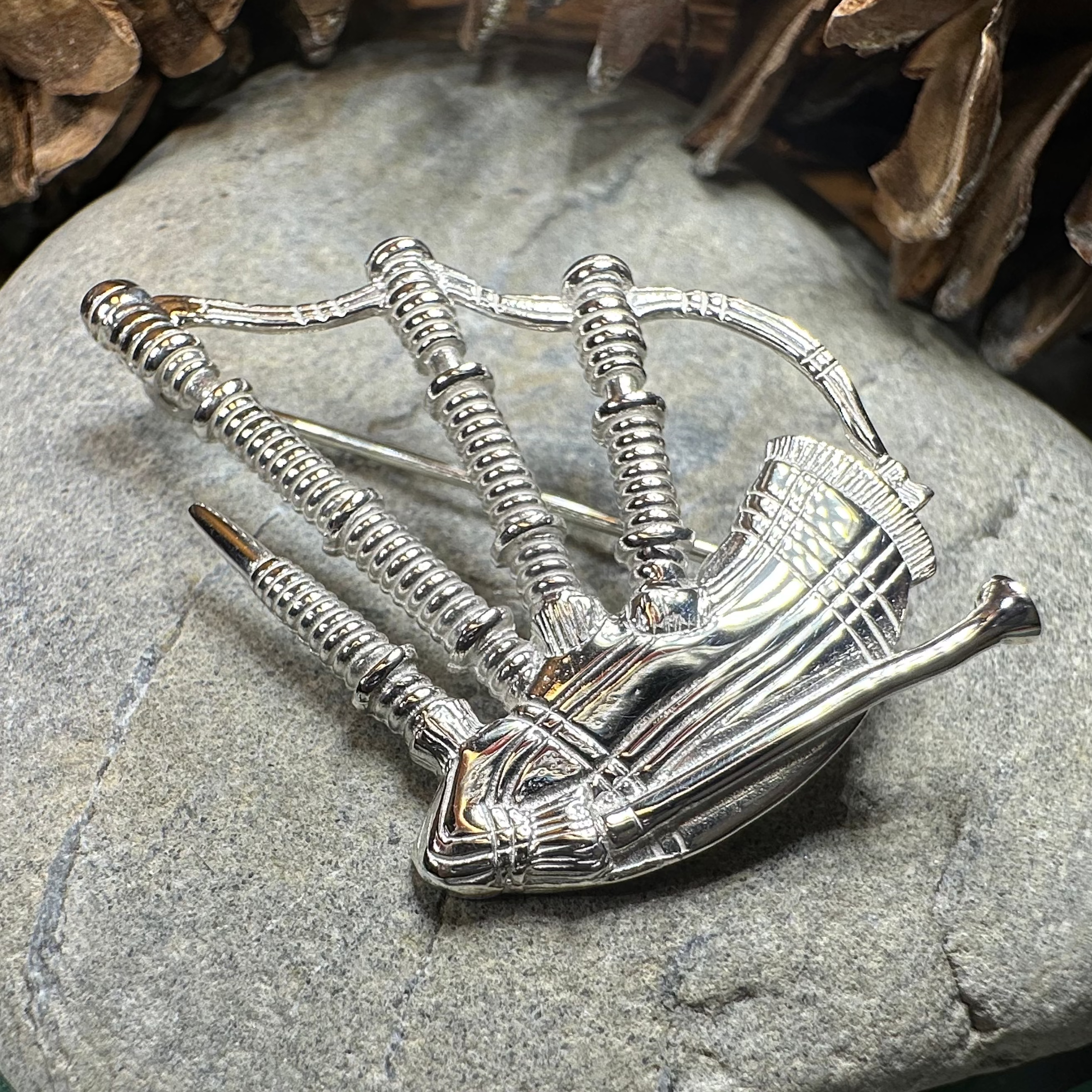Scottish Bagpipes Pin
