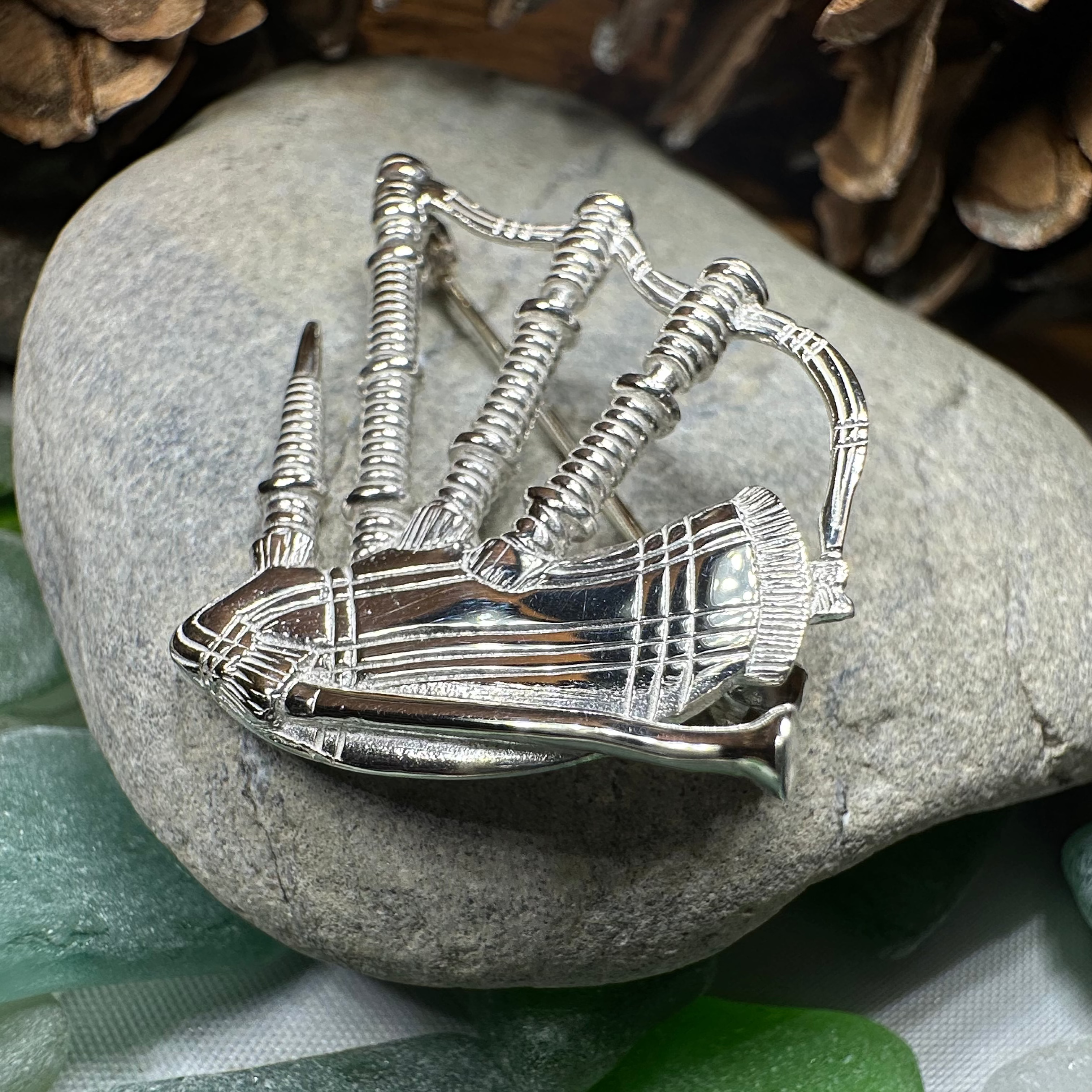 Scottish Bagpipes Pin