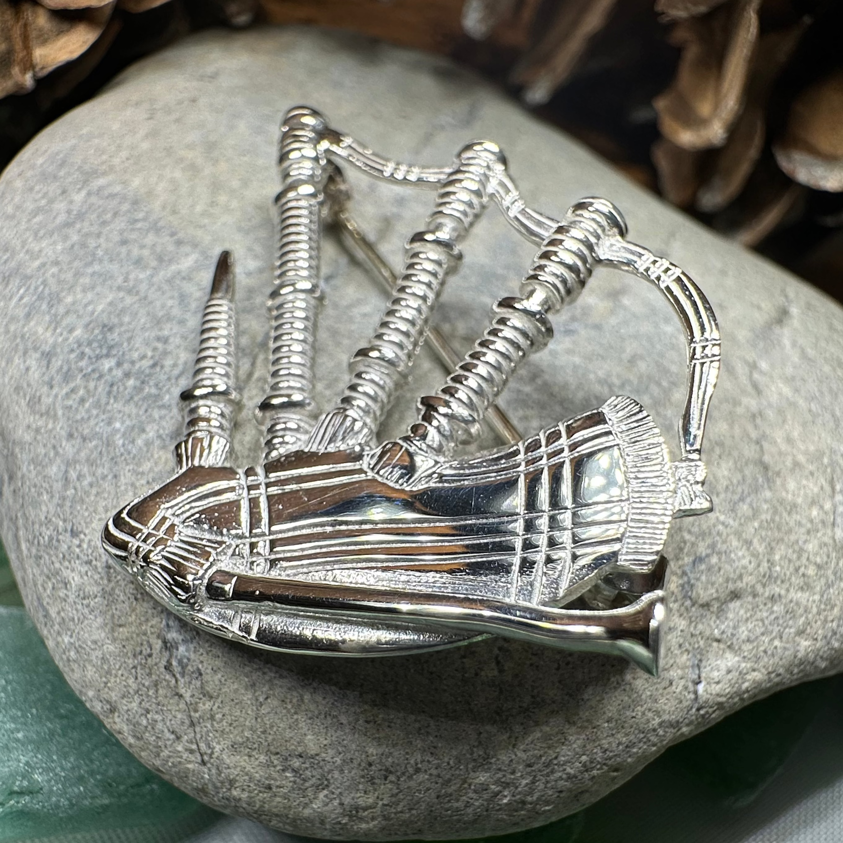 Scottish Bagpipes Pin