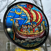 Viking Ship Suncatcher