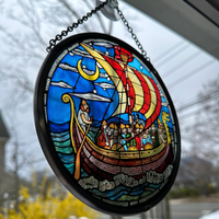 Viking Ship Suncatcher