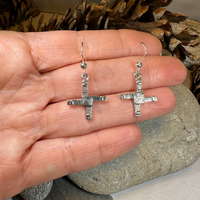 Ballyfarnan Saint Bridget's Cross Earrings