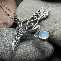 Celtic Raven Necklace