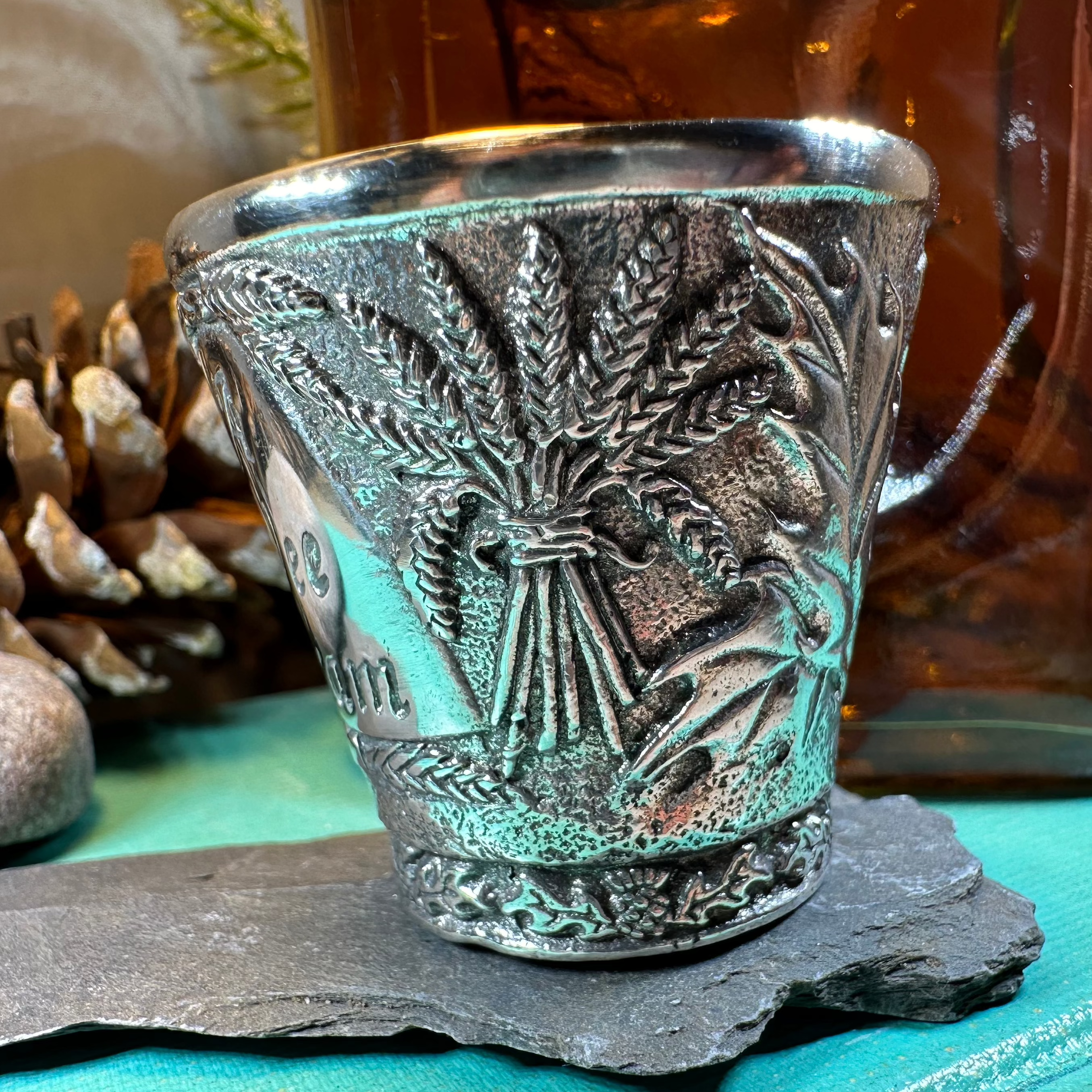 Water of Life Scotch Whisky Wee Dram Cup
