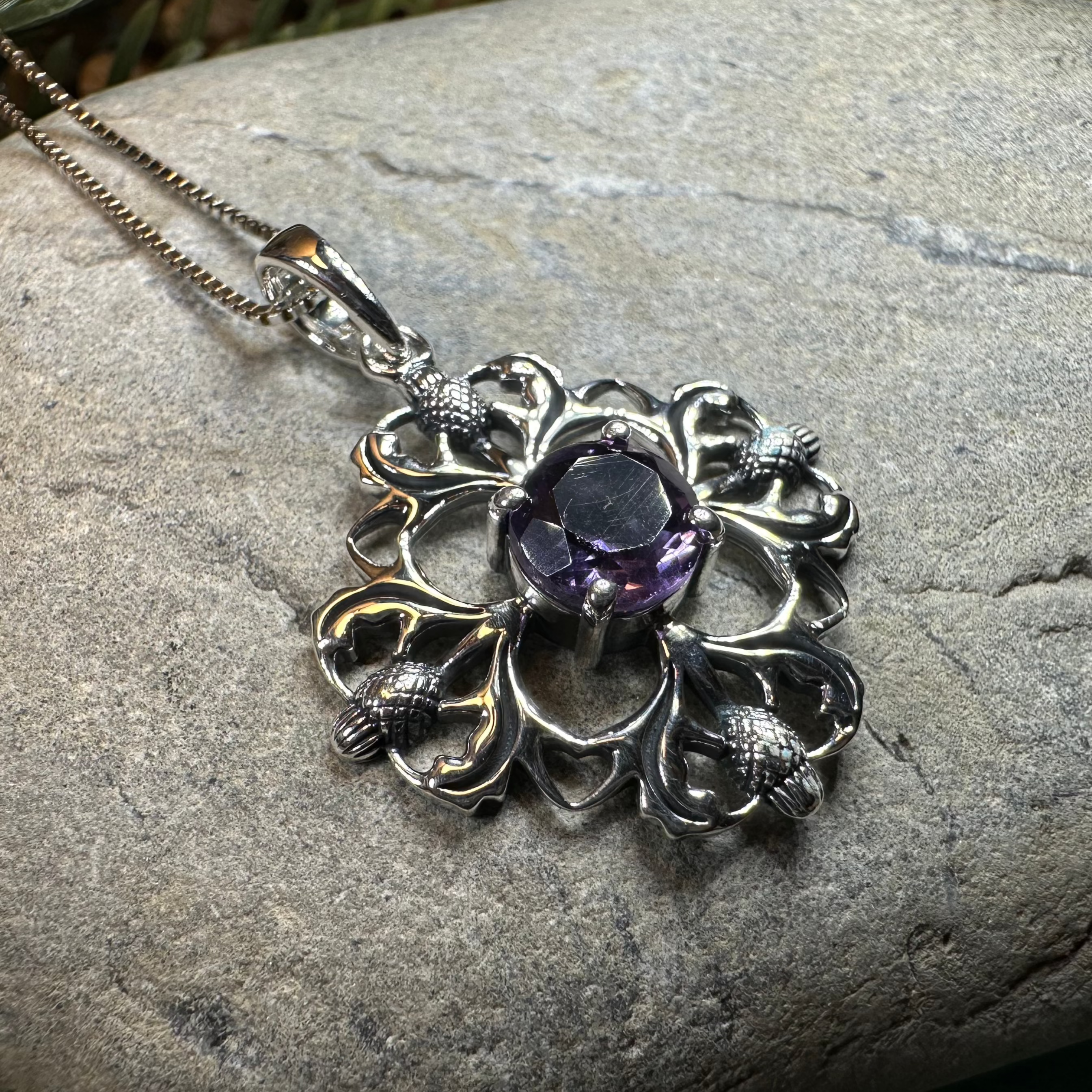 Dolina Thistle Necklace