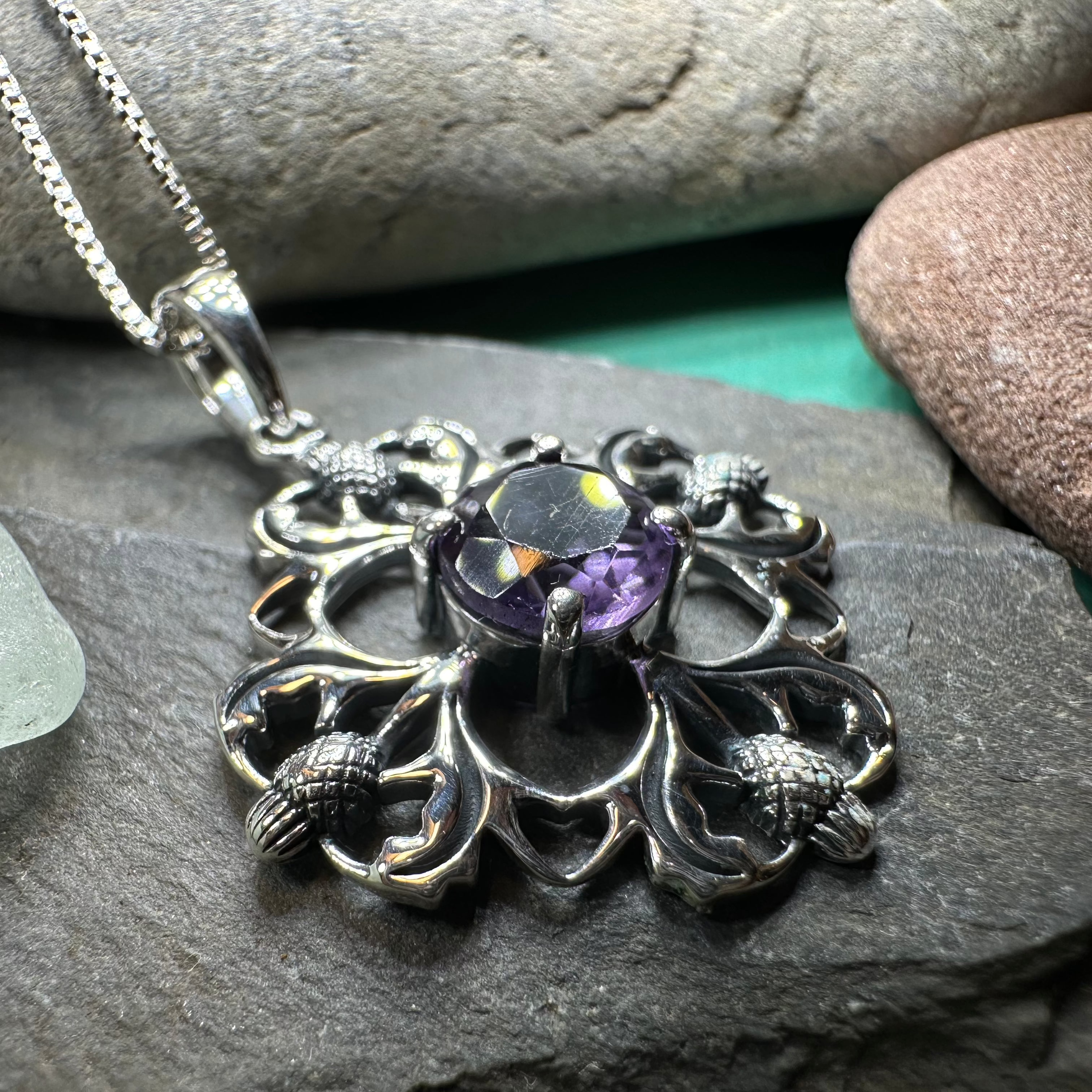Dolina Thistle Necklace