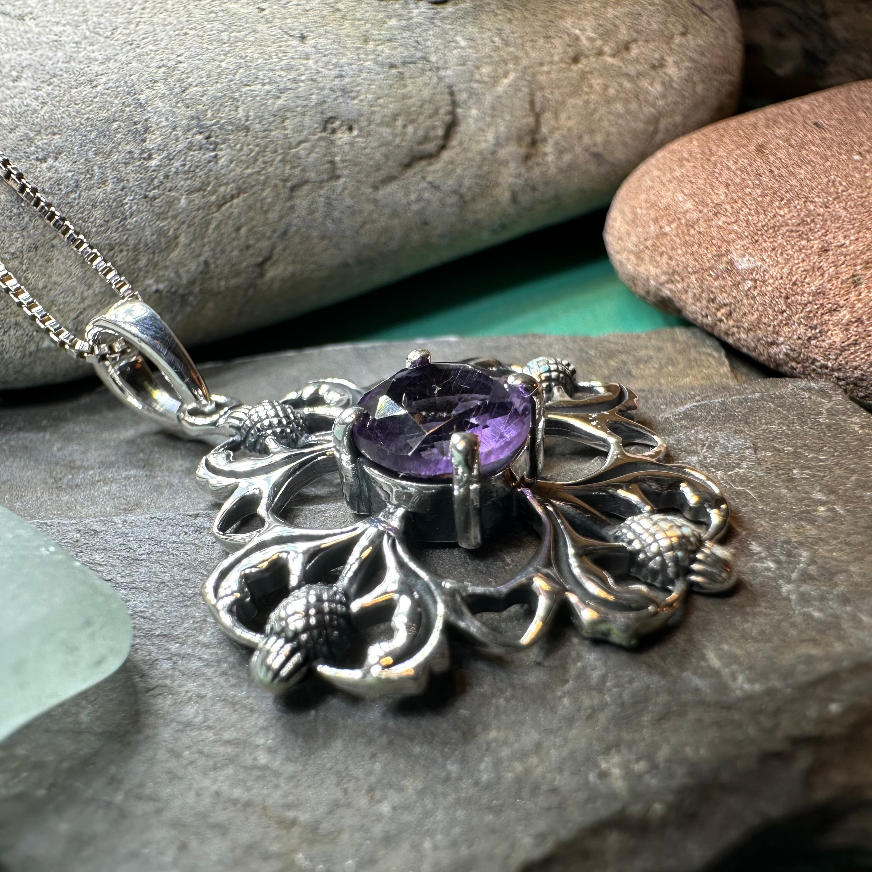 Dolina Thistle Necklace