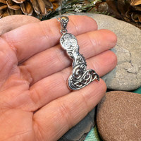 Celtic Forest Fox Necklace