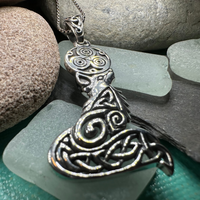 Celtic Forest Fox Necklace