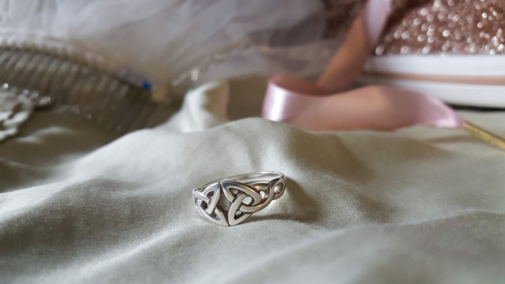 Gold Celtic Knot Rings from Dublin, Ireland