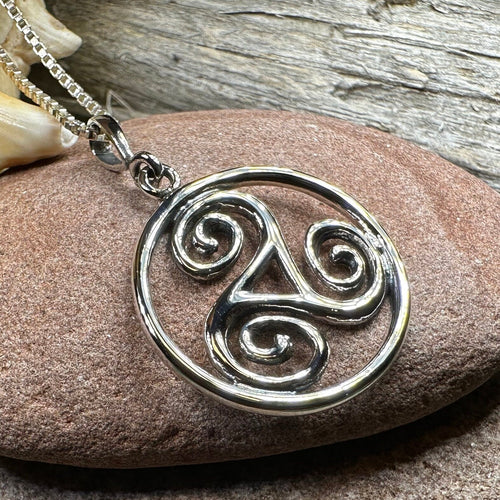 Adalgard Celtic Spiral Necklace 18