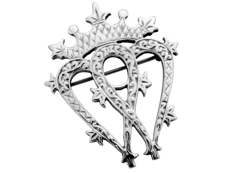 Photo of a Luckenbooth Brooch