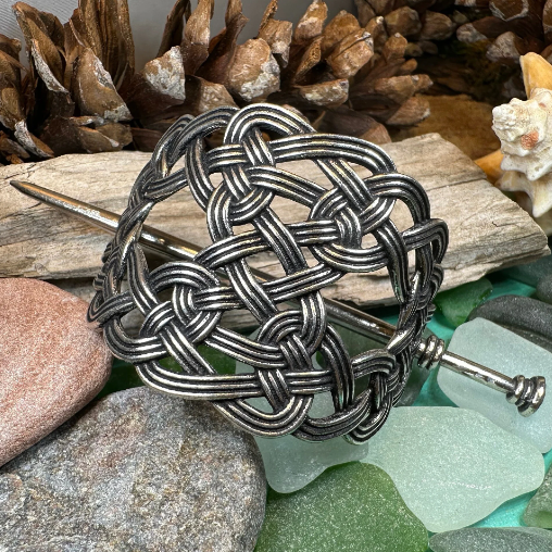 Metal Celtic Shawl Pin