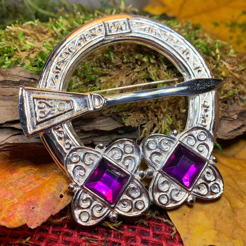 Tara Celtic Brooch – Celtic Crystal Design Jewelry