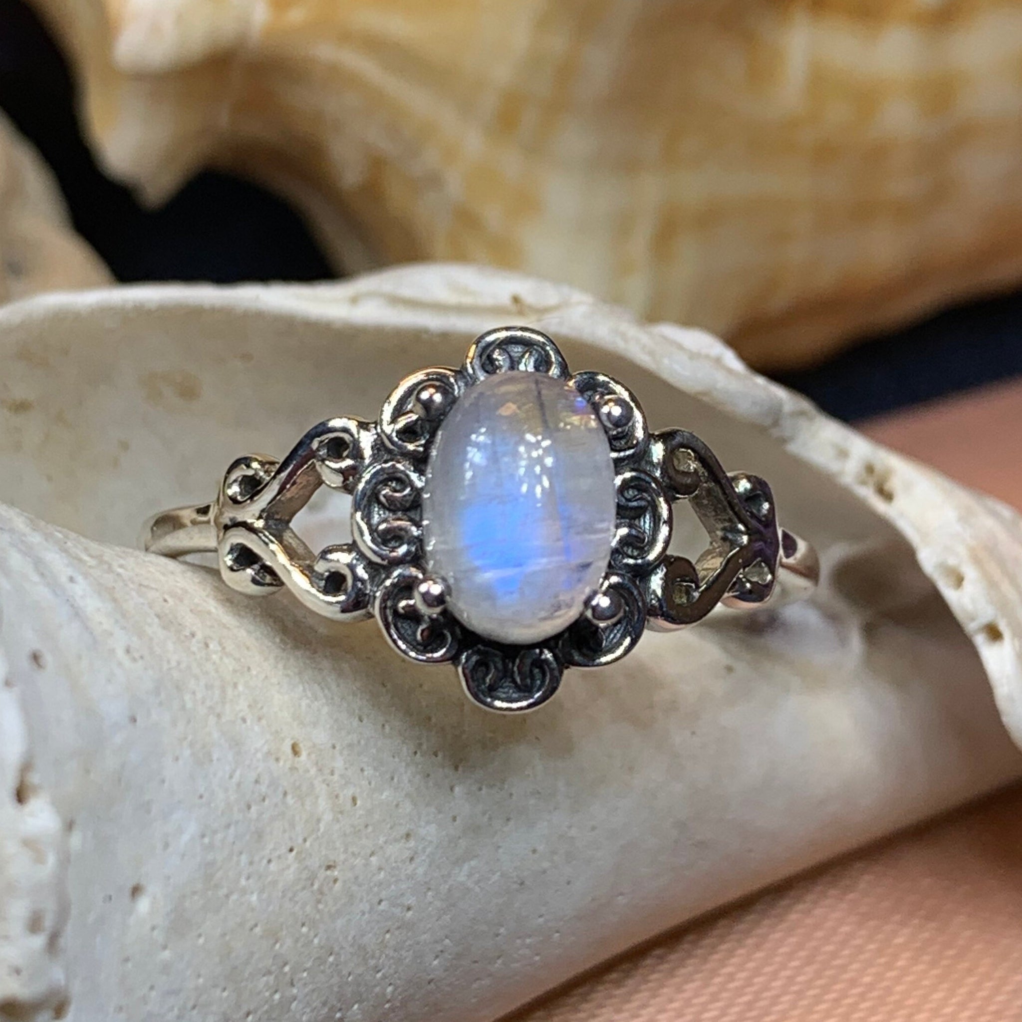 moonstone ring