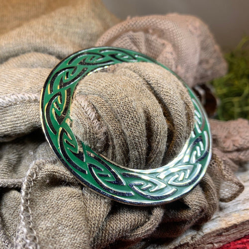 Lorna Celtic Knot Scarf Ring