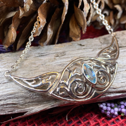 Chunky Salmon of Knowledge Pendant, Sterling Silver, Handmade