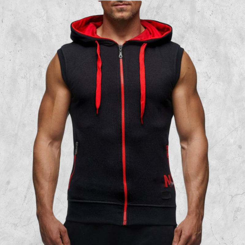 Men's streetwear fashion including jackets, suits, shorts, shoes, oversized zip hoodies with zipper pockets and sleeveless design2