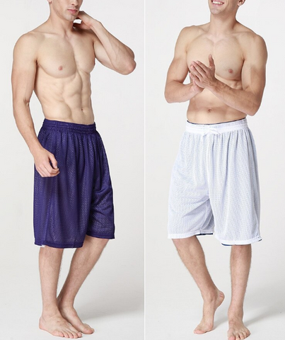 Men's Casual Reversible Basketball Shorts for Athletic Wear23