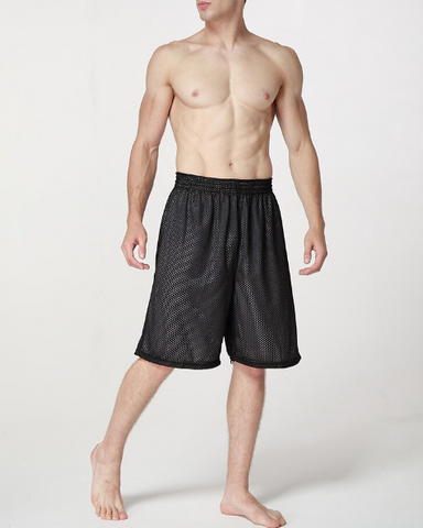 Men's Casual Reversible Basketball Shorts for Athletic Wear17