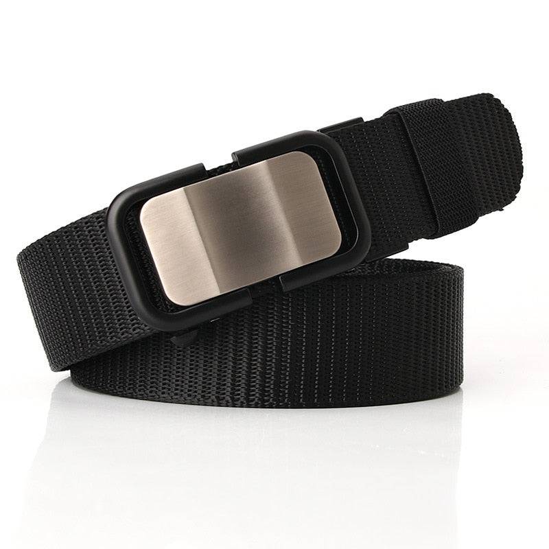 Durable Canvas Nylon Belt with Alloy Buckle3