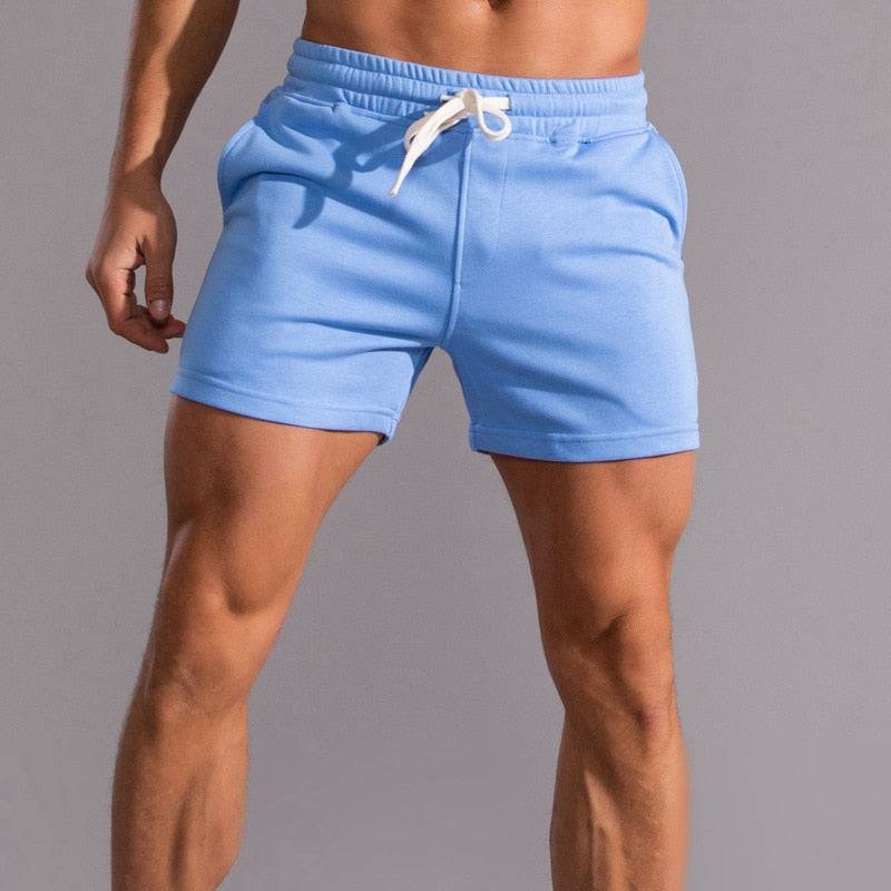 Men's casual sport fitness shorts in lightweight and comfort fit style with oversized zip hoodie and big watch accessories for streetwear fashion11