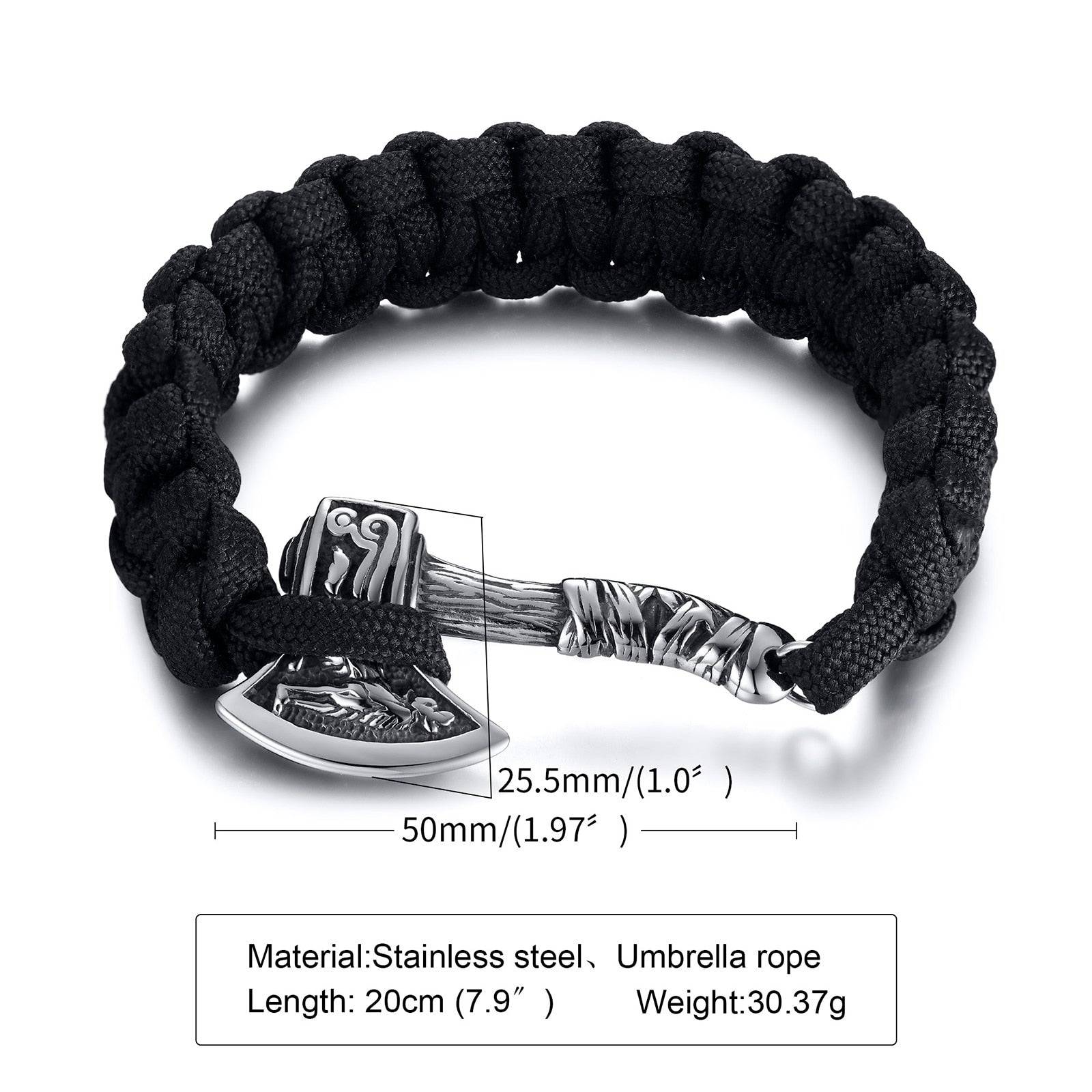 Axe Rope Chain Bracelet accessory0