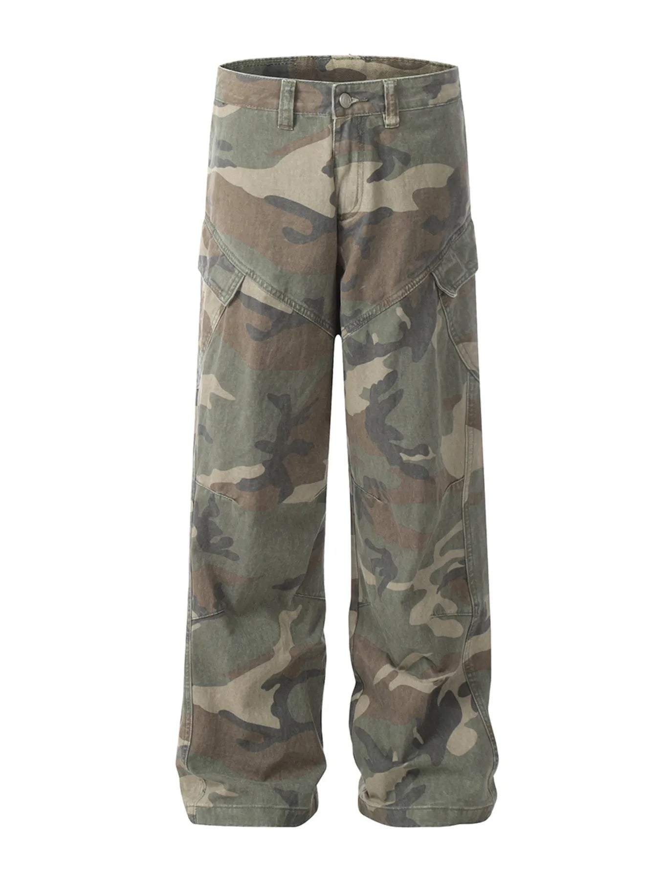 Men's Camouflage Wide Leg Pants