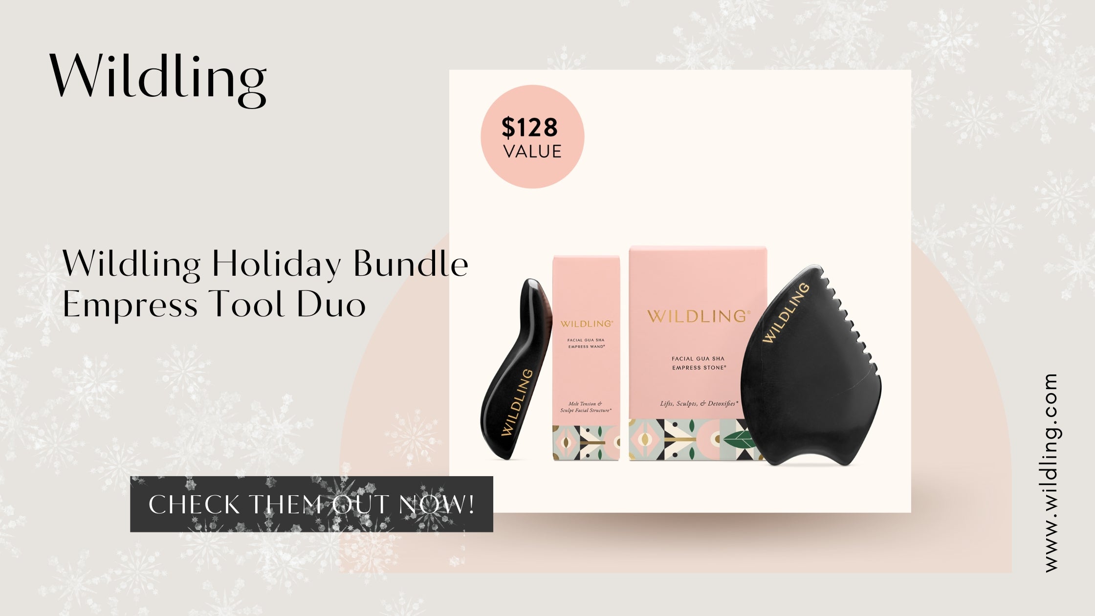 Holiday Gift Bundle | Empress Tool Duo | Gua Sha Facial