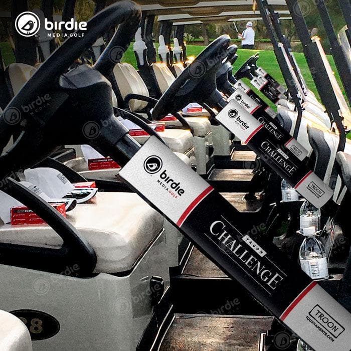 Bag Strap QuickSleeves  Golf Cart Bag Strap Signage – Birdie Products