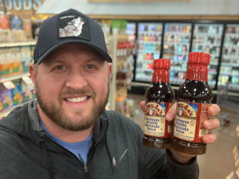 Jeffrey finds his Claude's BBQ Brisket Marinade at Sprouts