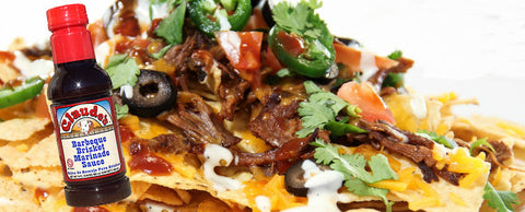 Nachos con Carne tipo Brisket