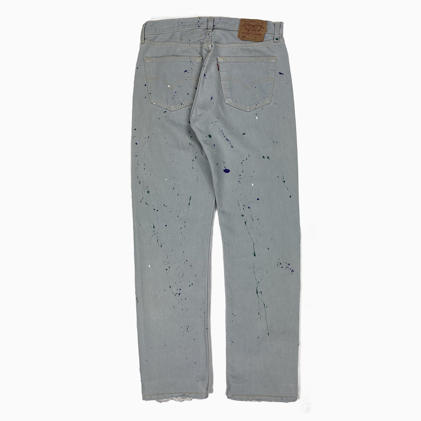 00's Levi's 501 Distressed Jeans (32 x ) – denimfaygo