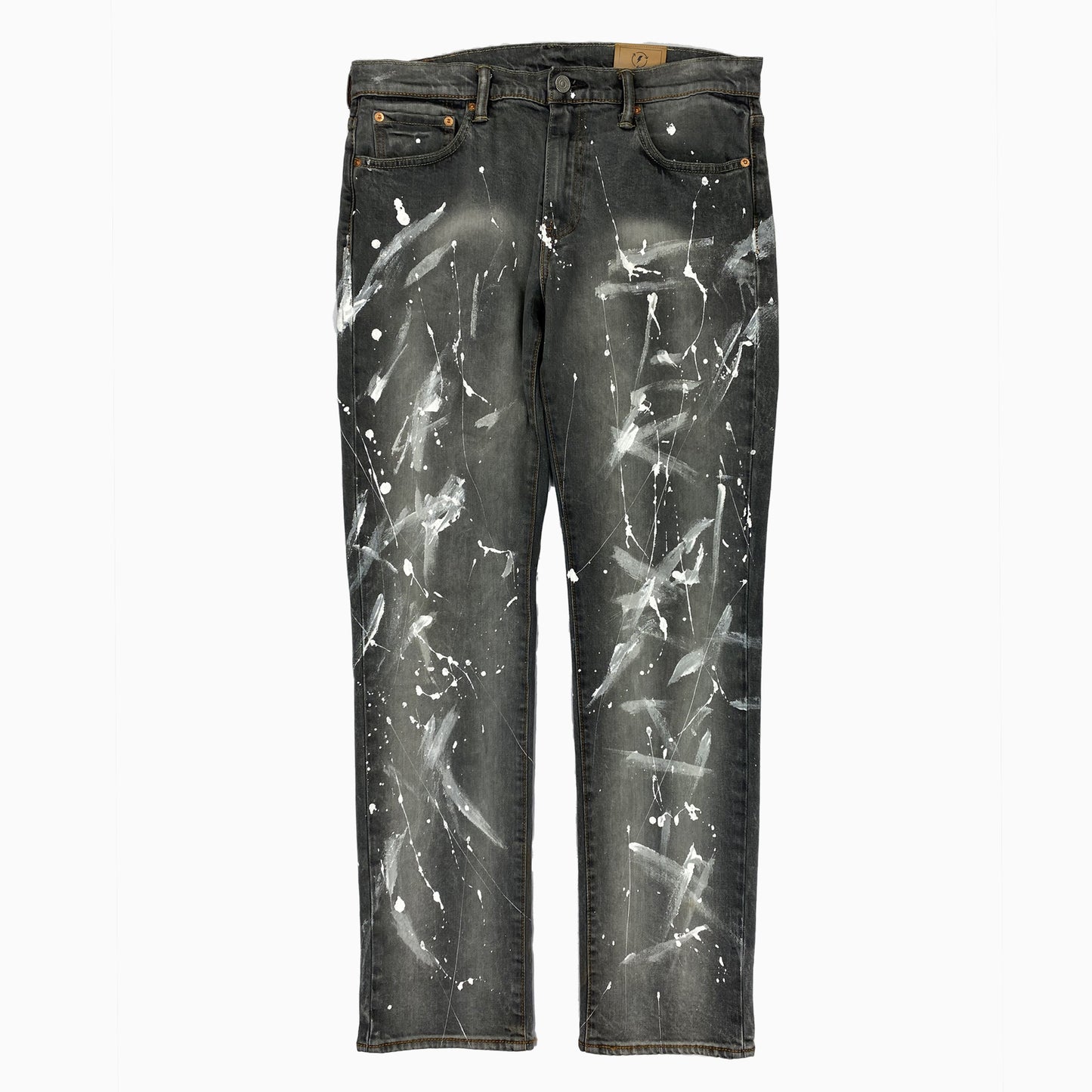 Levi's 511 Grey Painter Jeans (34 x 32) – denimfaygo