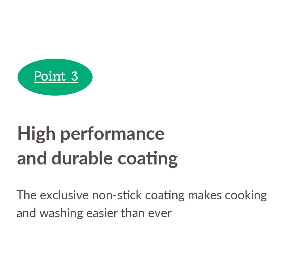 Modori 27cm Sodam Grill Pan can be purchased individually to add to the collection, turning the original 3 pieces into 5 complete pieces. It is safe for daily use (Certified to be free of toxic substances - lead-free, cadmium-free) and can be used on various stove-tops: Induction cooker, gas stove, heating plate, oven and dishwasher. Sodam collection has practical design and minimalist colours that will suit any kitchen. Modori is the key to designing your dream kitchen.