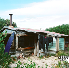 beach shack southwest tasmania